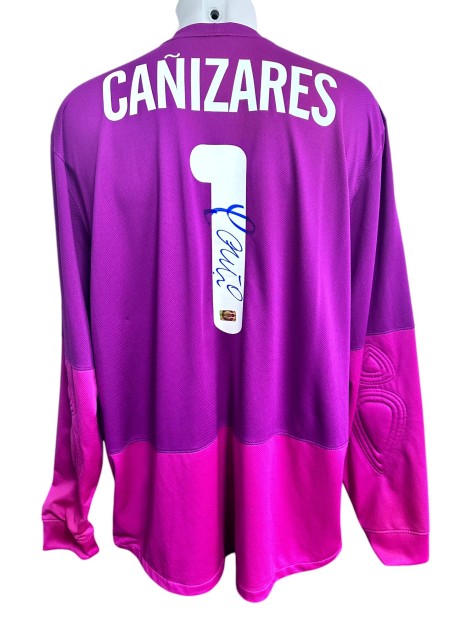 Canizares' Valencia Signed Official Shirt, 2002/03