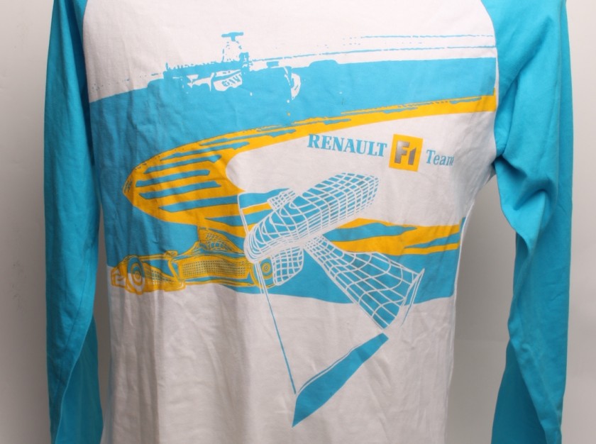 Monaco GP Renault T-shirt signed by Jarno Trulli
