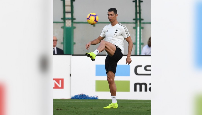 Cristiano Ronaldo's Nike Mercurial Signed Boots