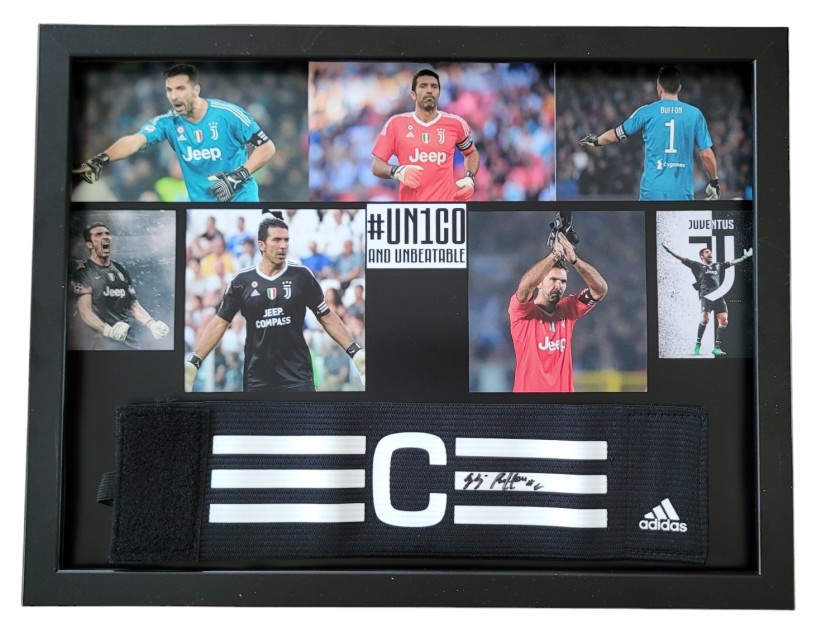 Adidas Match-Issued Captain's Armband - Signed by Gianluigi Buffon