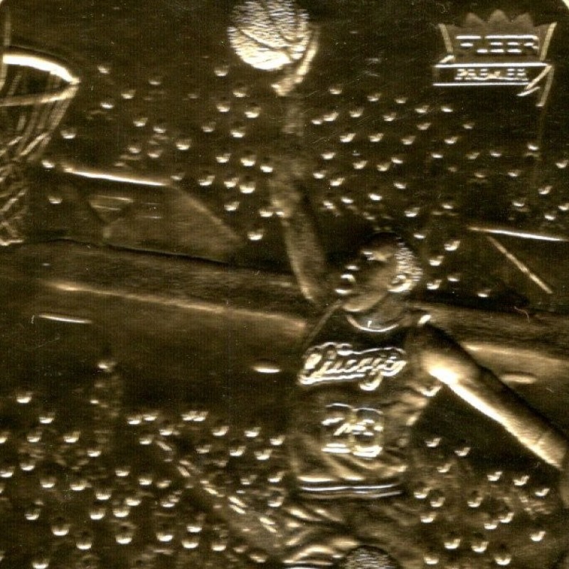 Michael Jordan 1986 Rookie Limited Edition Gold Card