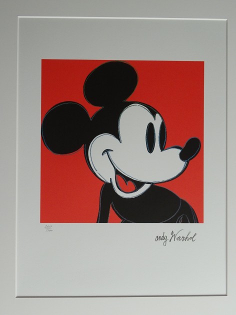 Andy Warhol "Mickey Mouse"