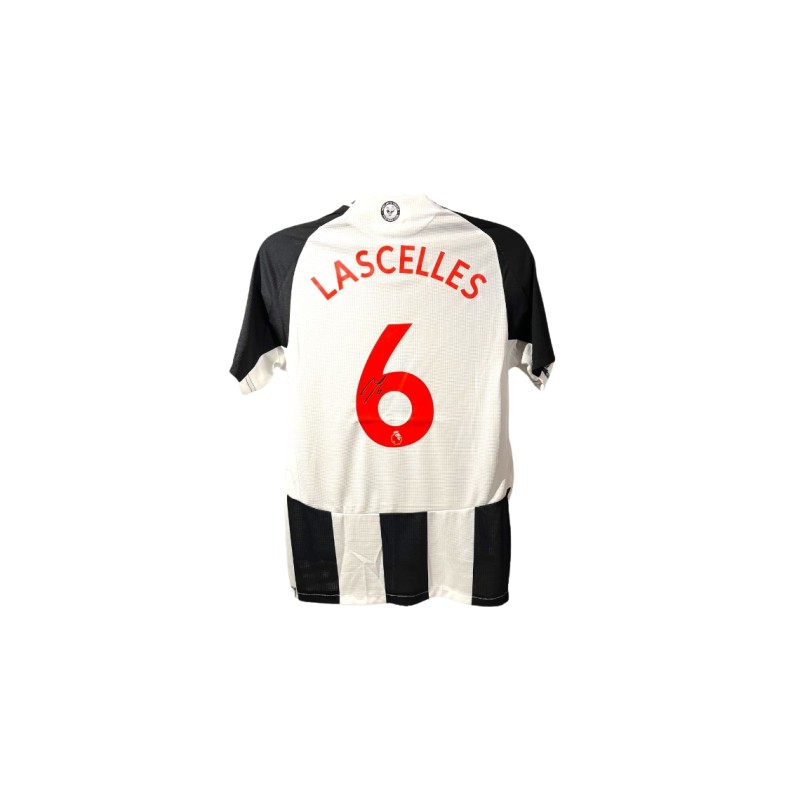 Maglia replica firmata da Jamaal Lascelles del Newcastle United 2024/25