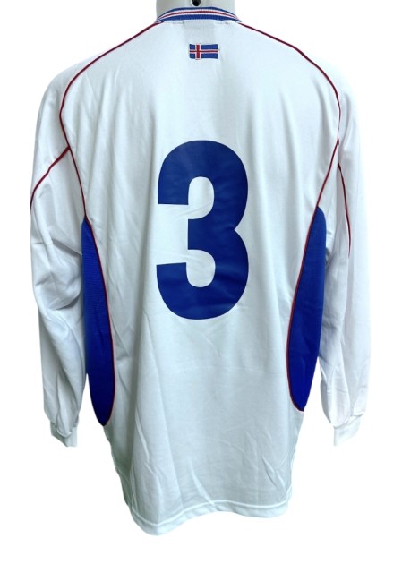 Maglia Indossata Islanda vs Italia, 2004