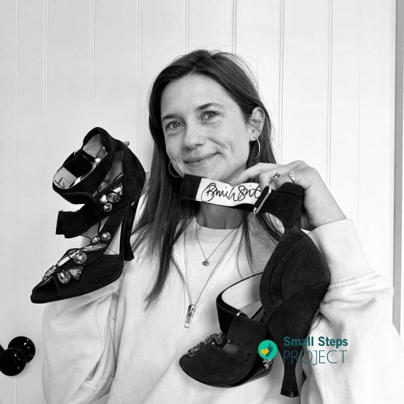 Bonnie Wright's Worn and Signed Shoes