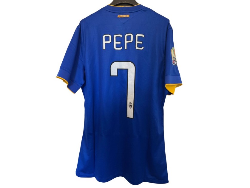 Pepe's Juventus Match Shirt, TIM Cup 2014/15