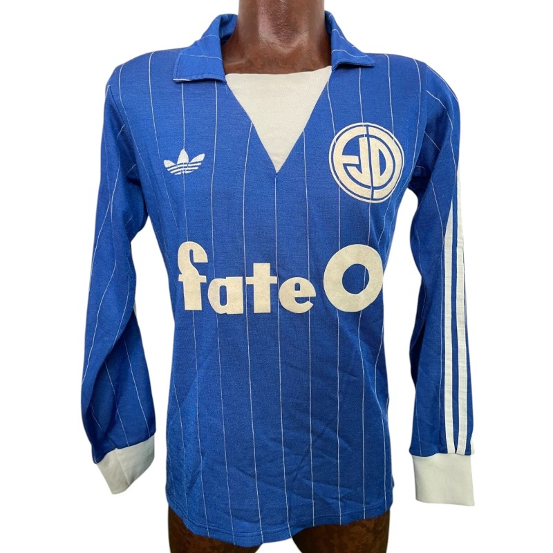 Gatti's Boca Juniors Match-Issued Shirt, 1986/87