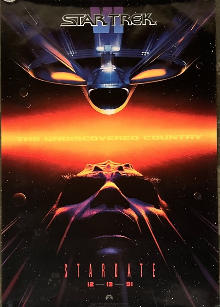 Star Trek VI: The Undiscovered Country (1991) Original Movie Poster
