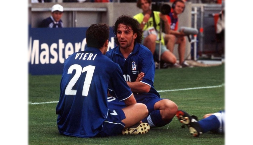 Del Piero's Italy Signed Shirt, 1996