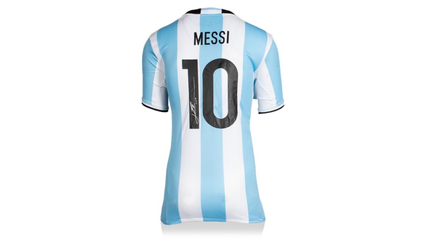 Lionel Messi Signed Argentina Jersey 2016-2017