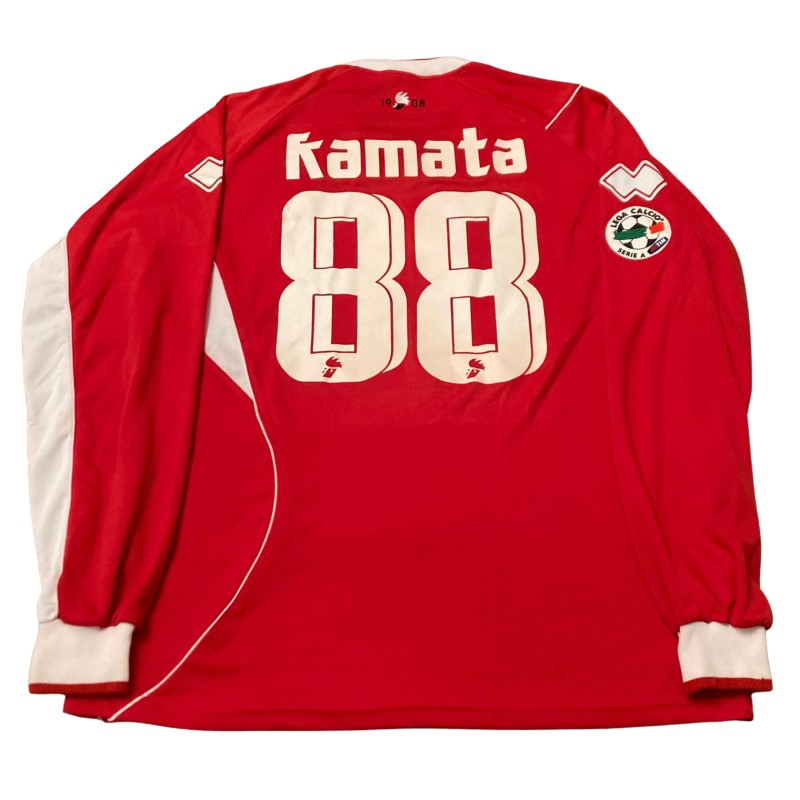 Kamata's Bari Match-Issued Shirt, 2009/10