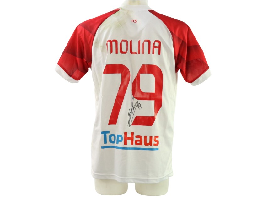 Maglia Molina Unwashed Sudtirol vs Catanzaro, 2026 - Autografata