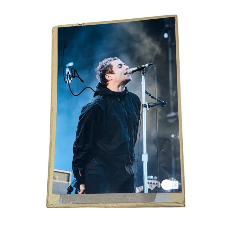 Liam Gallagher of Oasis Signed Picture