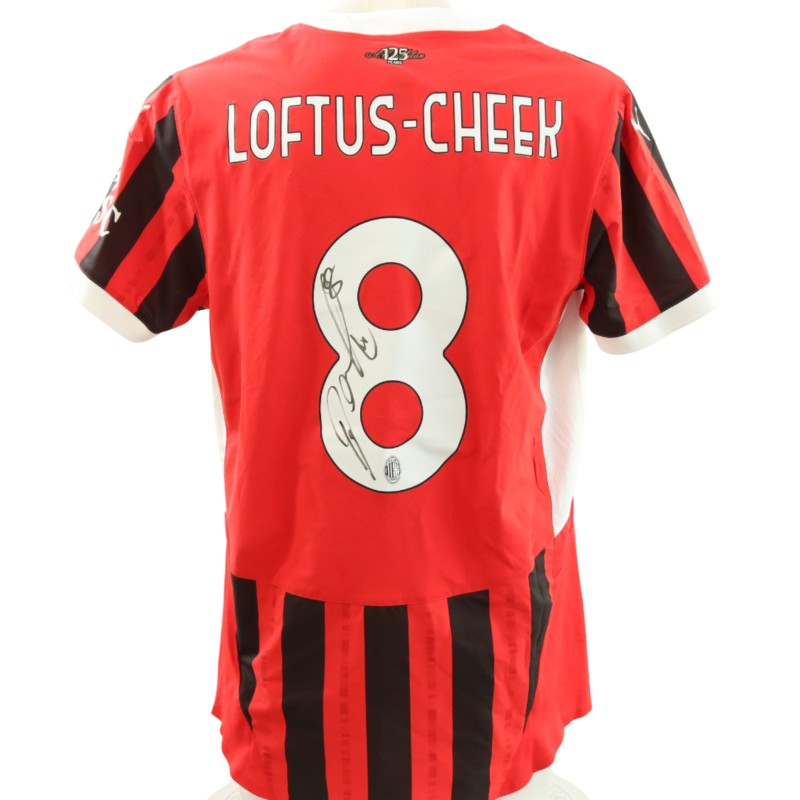 Loftus-Cheek's Milan Signed Official Shirt, 2024/25