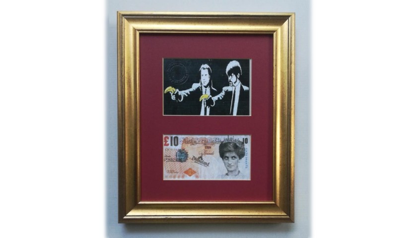 Dismaland Banksy Banknote - Framed