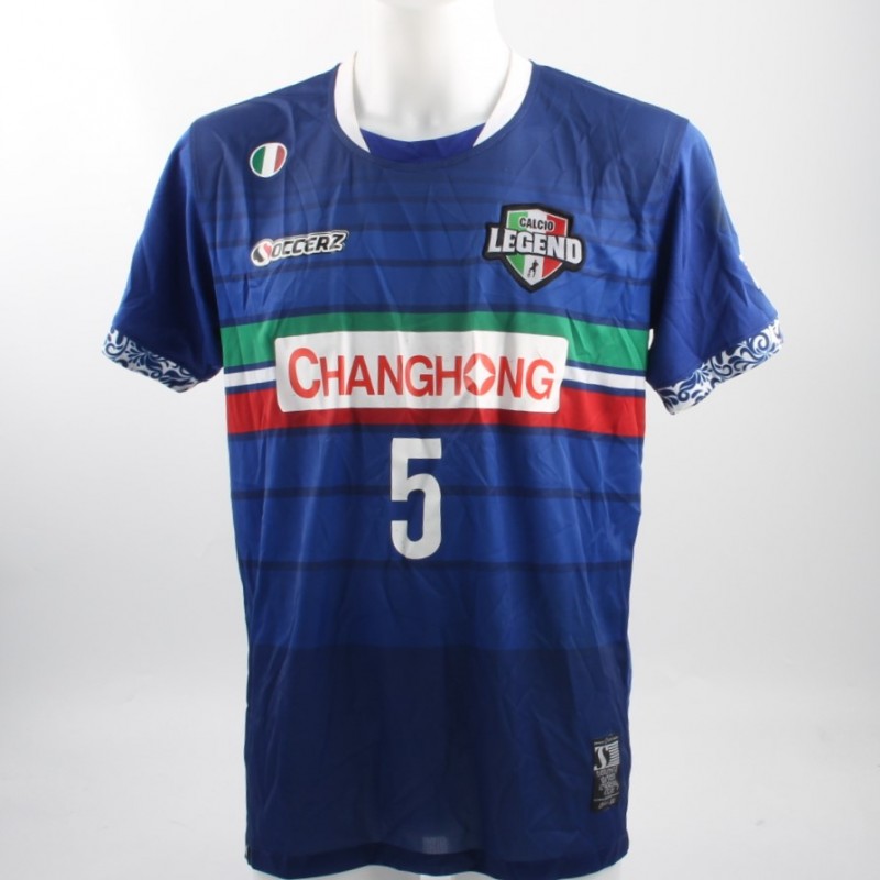 Match worn Cannavaro shirt, Calcio Legend event 22/05 - UNWASHED