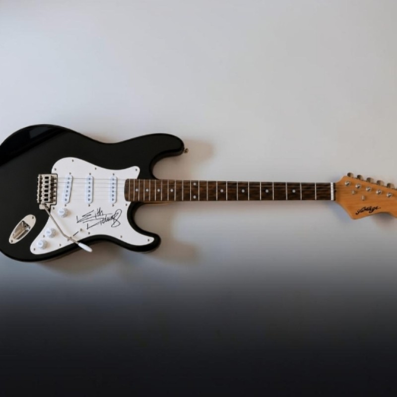 Keith Richards of The Rolling Stones Signed Stratocaster Style Electric Guitar