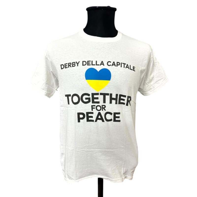 Sergej's Pre-Match Shirt, Roma vs Lazio 2022 - Against War in Ukraine Edition
