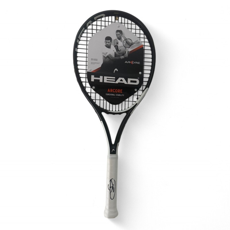 Novak Djokovic's Signed Tennis Racket