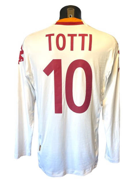 Maglia preparata da trasferta dell'AS Roma 2012/13 di Francesco Totti