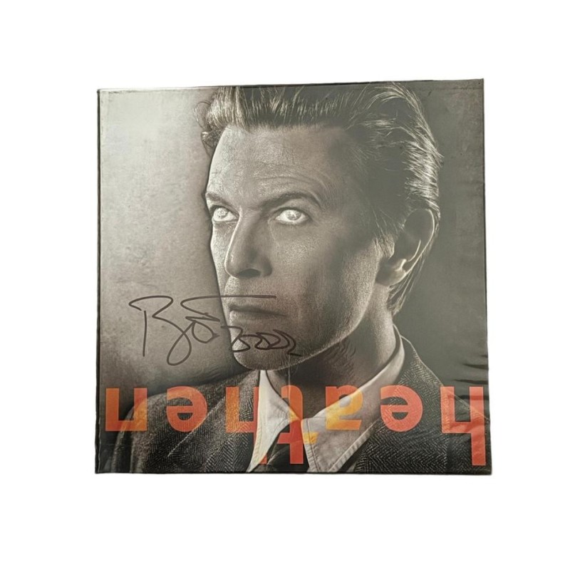 David Bowie Signed Heathen 12" Vinyl