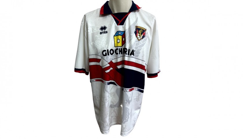 Pagliarini's Genoa Worn Shirt, 1995/96 - CharityStars