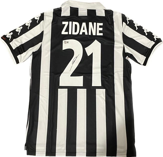 Zinedine Zidane's Juventus 1999/00 Signed Replica Shirt