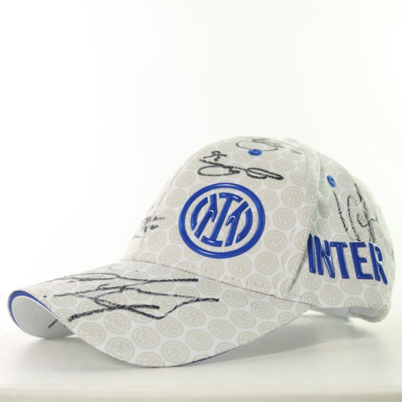 Cappellino Inter - Autografato dalla Squadra