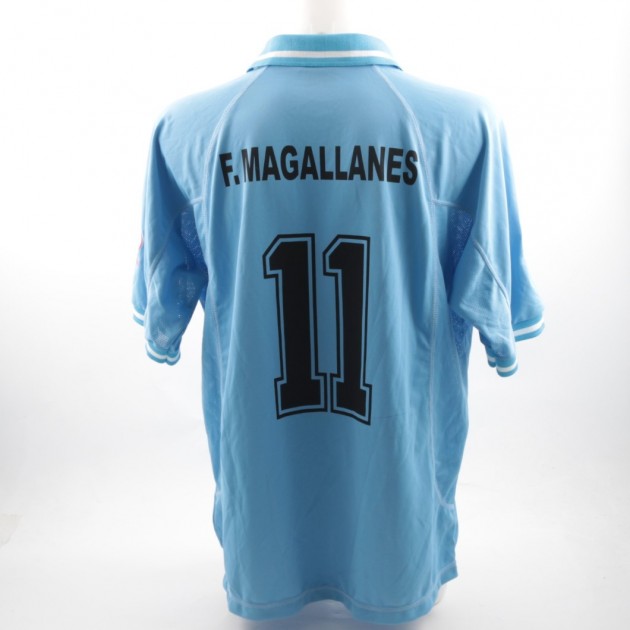 Magallanes Uruguay shirt, issued/worn 2002 Mundial qualifications