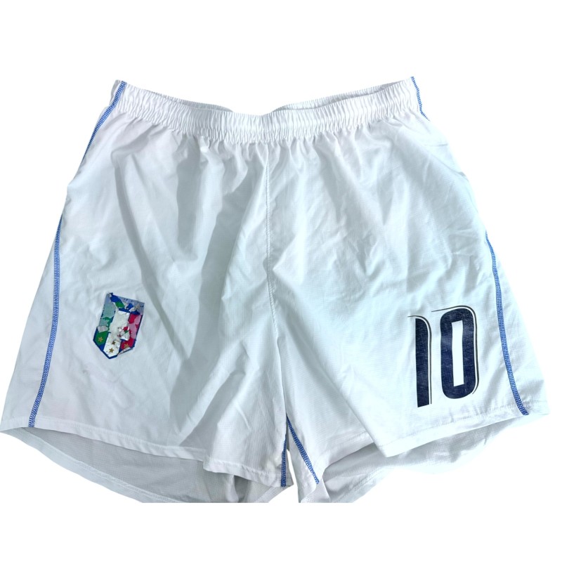 De Rossi's Italy Match-Worn Shorts