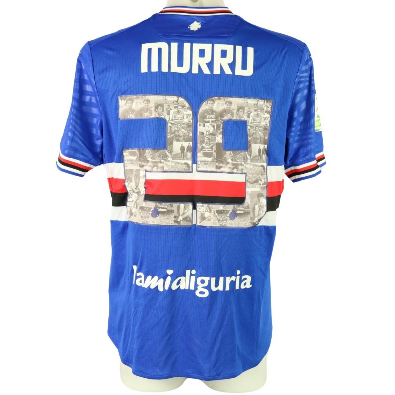 Maglia Murru unwashed Sampdoria vs Parma 2024 - Speciale Vialli