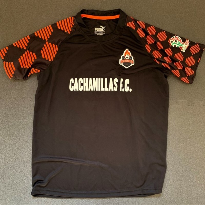 Cachanillas FC Shirt Belonging to  Johan Valenzuela #2