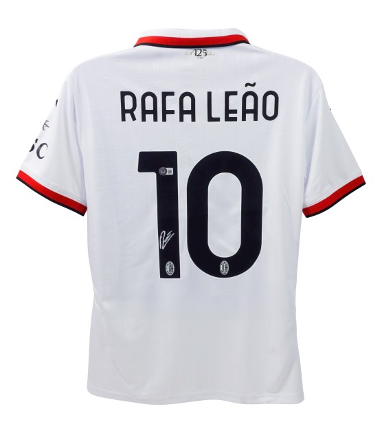 Rafael Leao's AC Milan Signed Replica Shirt