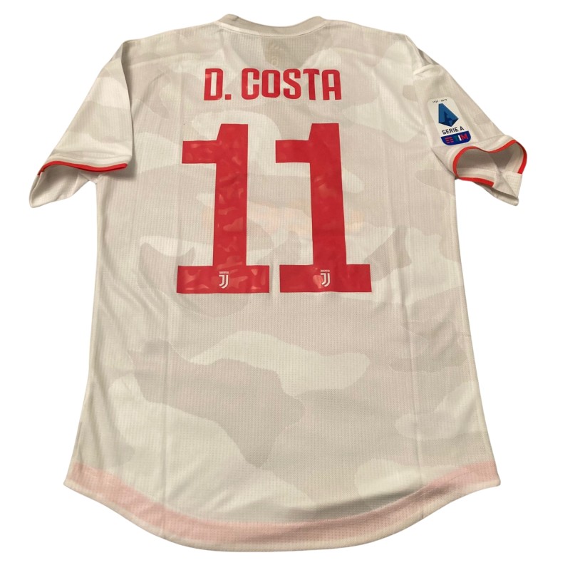 Douglas Costa's Match-Issued Shirt Juventus 2019/20