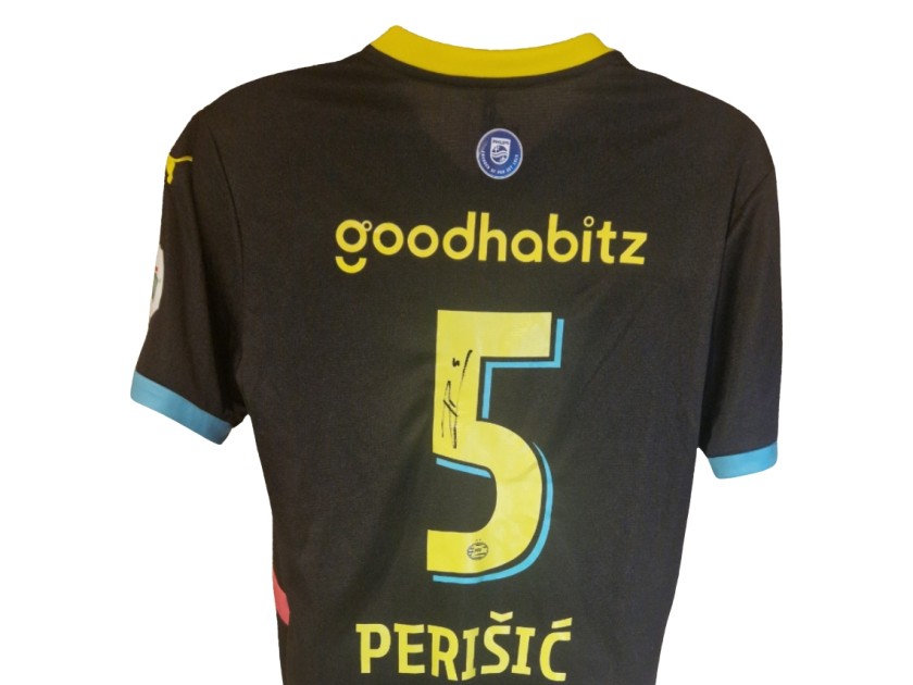 Ivan Perisic Signed PSV Eindhoven 2024-25 Away Football Shirt