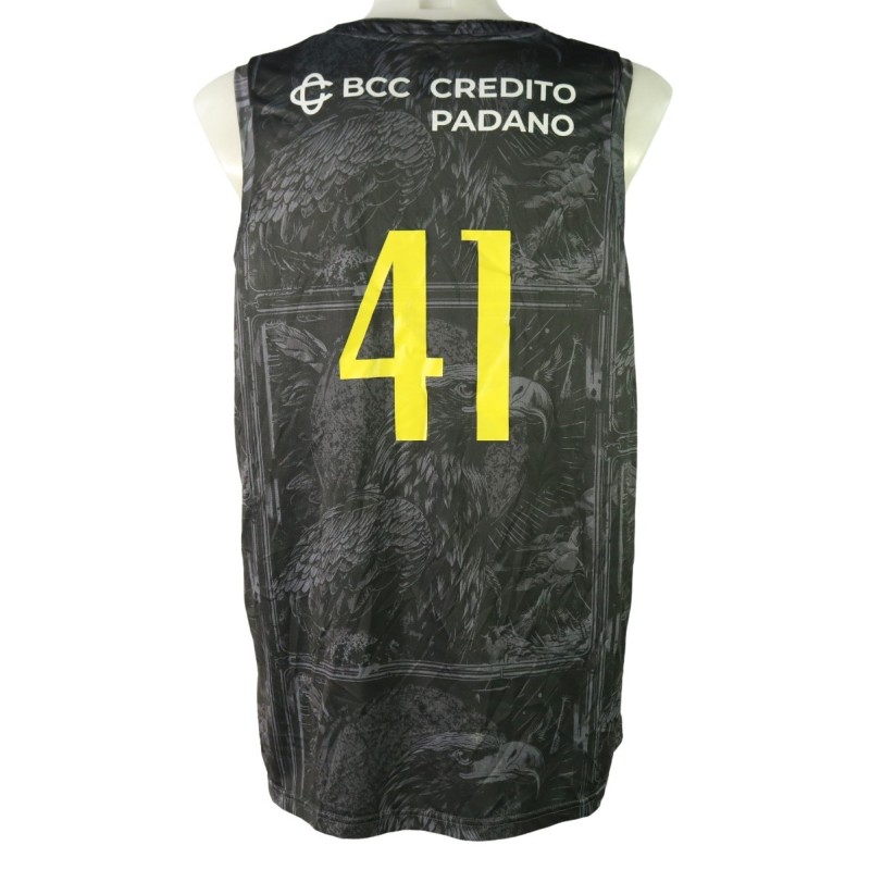 Completo Owens Vanoli Basket Cremona, unwashed Pre-Season 2024/25 - Autografato