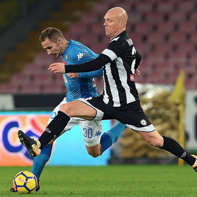 Hallfreðsson's Signed Match-Worn Udinese Shirt, Serie A 2017/18 