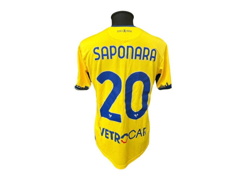 Saponara's Hellas Verona Issued Shirt, 2023/24