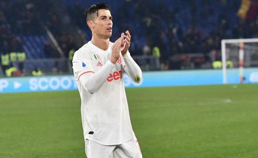 Ronaldo's Juventus Match Signed Shirt, 2019/20