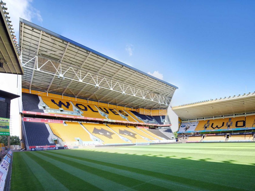 Match Day Hospitality at the Molineux Stadium for 9 people - Wolves v Preston, 13/02/16