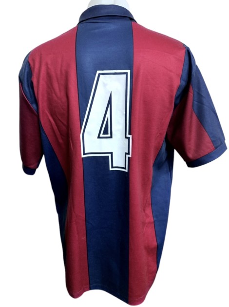 Villa's Match-Worn Shirt, Lazio vs Bologna 1989