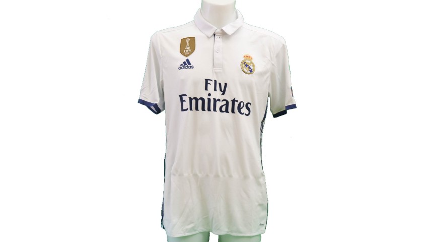 Ronaldo's Real Madrid Match-Issue/Worn Shirt, UCL 2016/17 - CharityStars