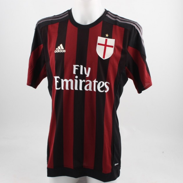 Match worn Balotelli shirt, Milan-Lazio Serie A 20/03/16