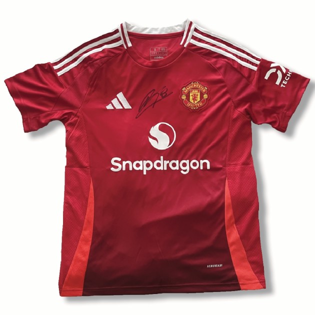 Bruno Fernandes' Manchester United Signed Shirt