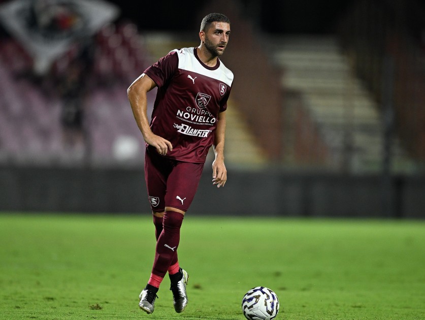 Coppolaro's Match-Worn Shirt, Salernitana vs Reggina 2025