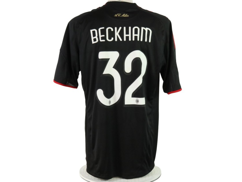 Beckham's AC Milan Issued Shirt, 2009/10