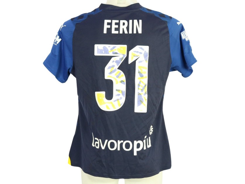 Maglia Ferin unwashed Parma vs Ravenna Women 2024 - Patch Always With Blue