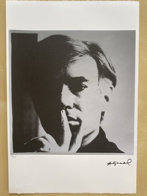 Andy Warhol Signed "Self-Portrait" 