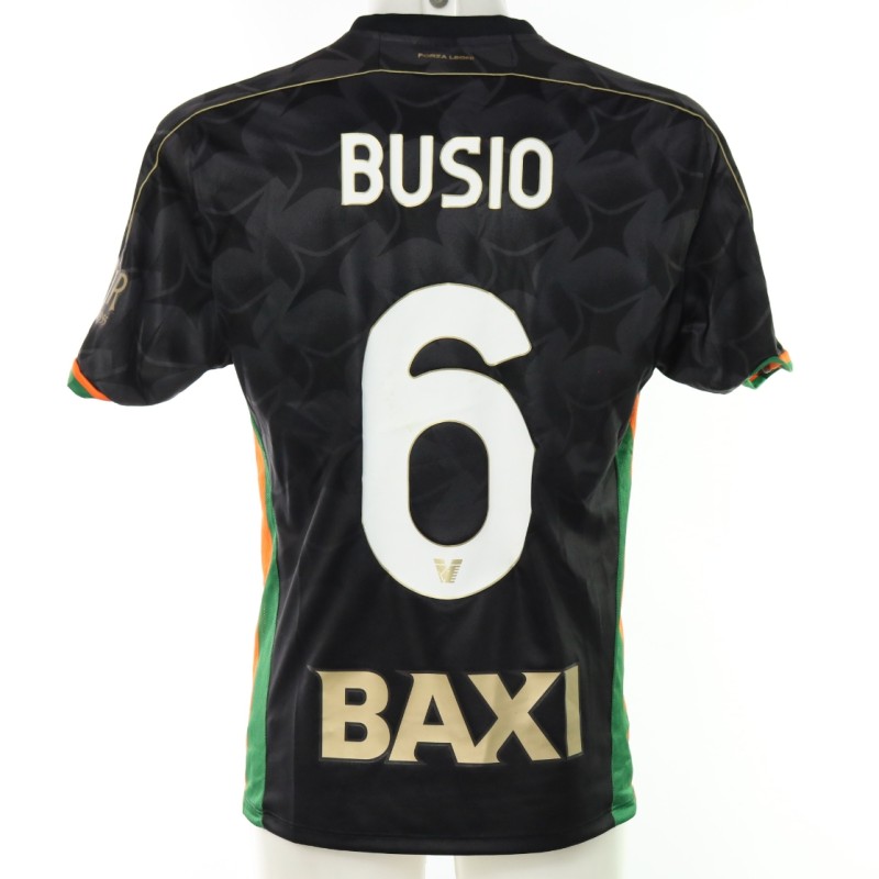 Busio's Special Edition Venezia vs Roma Unwashed Shirt, 2025