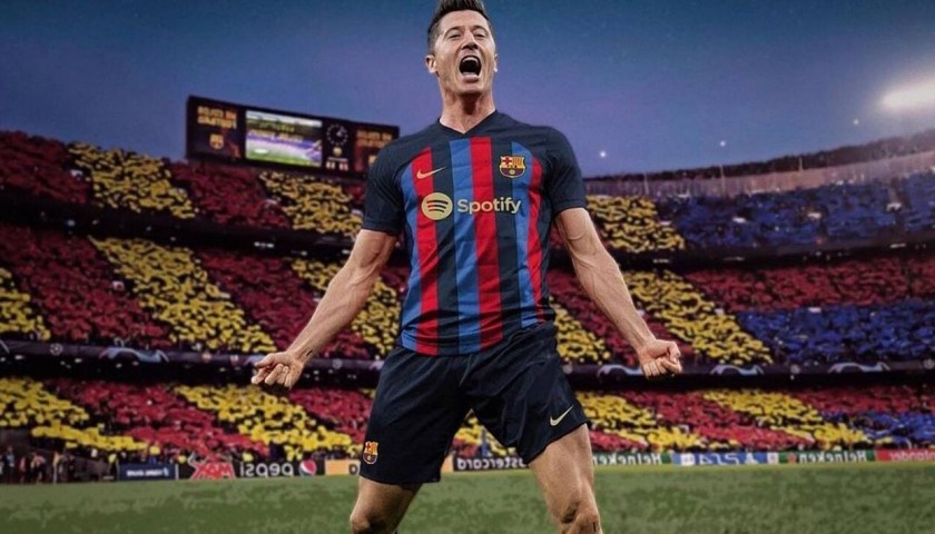 lewandowski barcelona shirt